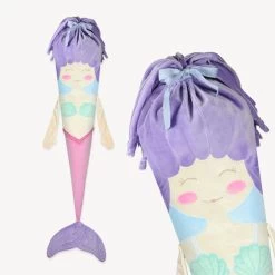 Plüschstoff Lila / Lavendel – 1,5 Mm SuperSoft SHORTY -Kullaloo schnittmuster schultuete naehen meerjungfrau lunia 1 1