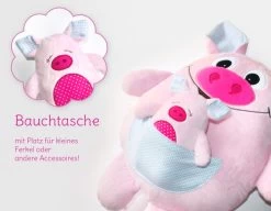 Nähanleitung Schweine "LANDOLIN & LANDOLINCHEN" Inkl. Stickdateien -Kullaloo schnittmuster schwein landolin 2 1