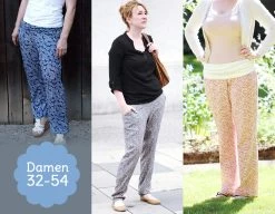 Nähanleitung Sommerhose "DREAMY" Für Damen