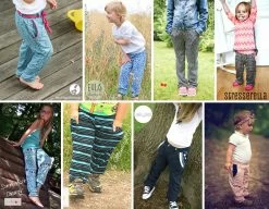 Schnittmuster Sommerhose "DREAMY" Für Kinder -Kullaloo schnittmuster sommerhose kind variationen 1