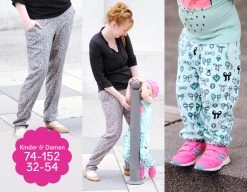 Schnittmuster Sommerhose "DREAMY" Für Damen Und Kinder