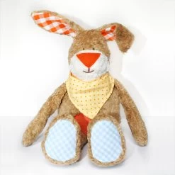Doppel-Schnittmuster Hase „KULIO“ Als Stofftier Und Schnuffeltuch -Kullaloo schnittmuster stofftier hase kulio 2