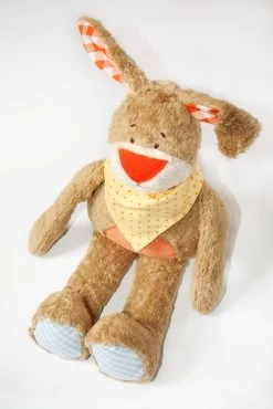 Doppel-Schnittmuster Hase „KULIO“ Als Stofftier Und Schnuffeltuch -Kullaloo schnittmuster stofftier hase kulio 3 1