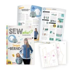 Schnittmuster Sweatshirtjacke "BERND" Für Damen Und Kinder 21 Schnittmuster Sweatshirtjacke "BERND" Für Damen Und Kinder -Kullaloo schnittmuster sweatjacke naehen anleitung