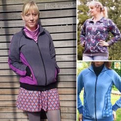 Schnittmuster Sweatshirtjacke "BERND" Für Damen Und Kinder 15 Schnittmuster Sweatshirtjacke "BERND" Für Damen Und Kinder -Kullaloo schnittmuster sweatjacke naehen damen probenaehergebnisse 2