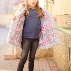 Mantel Schnittmuster "MISTY" Für Damen Und Kinder -Kullaloo schnittmuster teddy mantel naehen 7 1