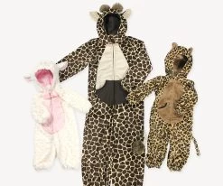 Schnittmuster Tieroverall / Tierkostüm Overall Für Kinder Gr. 68-140