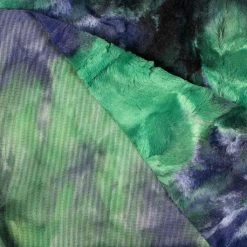 SHANNON Luxe Cuddle® Batik Plüsch Grün / Blau (Sorbet Atlantis) – 10 Mm Flor – 0,5m -Kullaloo shannon batik pluesch atlantis 5