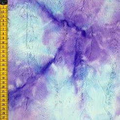 SHANNON Luxe Cuddle® Plüsch Batik Lila / Hellblau (Sorbet Mermaid) – 10 Mm Flor – 0,5m 13 SHANNON Luxe Cuddle® Plüsch Batik Lila / Hellblau (Sorbet Mermaid) – 10 Mm Flor – 0,5m -Kullaloo shannon pluesch batik mermaid 6