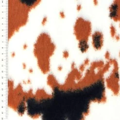 SHANNON Plüsch Luxe Cuddle® Pony Rostbraun – 12 Mm Flor – 0,5m -Kullaloo shannon pluesch pony muster rusty 5