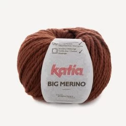 BIG MERINO Rostbraun / Terracotta Als Steckenpferd Mähne Wolle – Katia