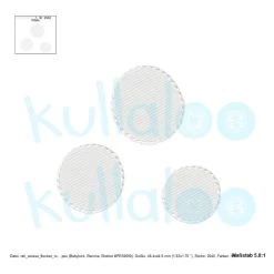 Schnittmuster Reh "MOMO" Mit Stickdateien -Kullaloo stickdatei reh momo kuscheltier flecken rumpf rechts