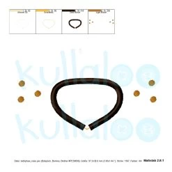 Schnittmuster Teddy "JOSHI" Mit Stickdateien -Kullaloo stickdatei schnittmuster teddy joshi kuscheltier 4