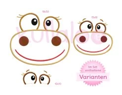 Nähanleitung Kuh „LAURELLA“ Inkl. Stickdateien -Kullaloo stickdateien kuh kuscheltier laurella