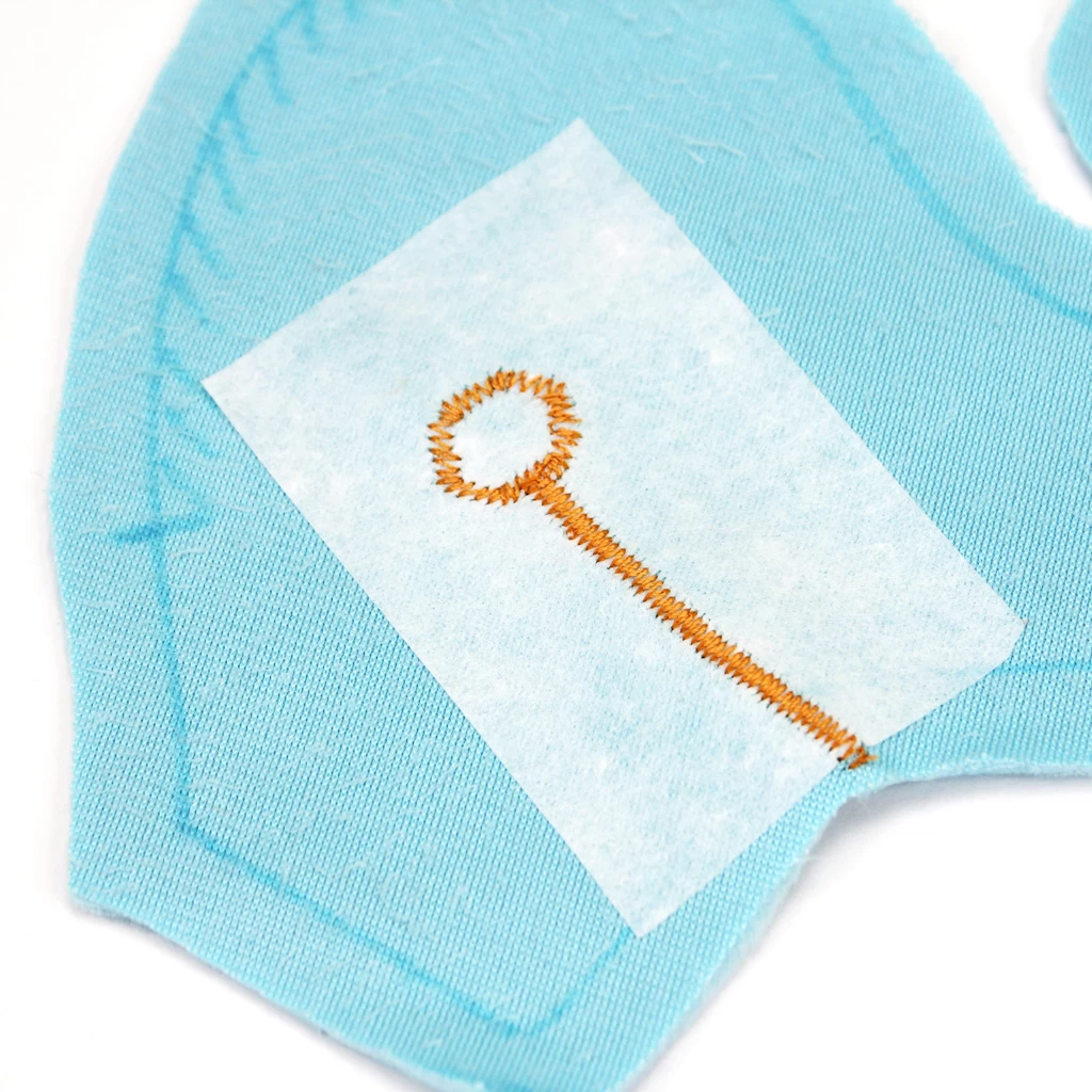 Selbstklebendes Stickvlies Zum Ausreißen Madeira "Cotton Fix" 30 Cm X 3 M 3 Selbstklebendes Stickvlies Zum Ausreißen Madeira "Cotton Fix" 30 Cm X 3 M – Bild 3