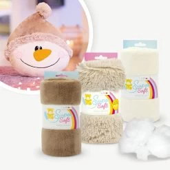 Stoffpaket Für Schnittmuster Schneemann “FRIDO”