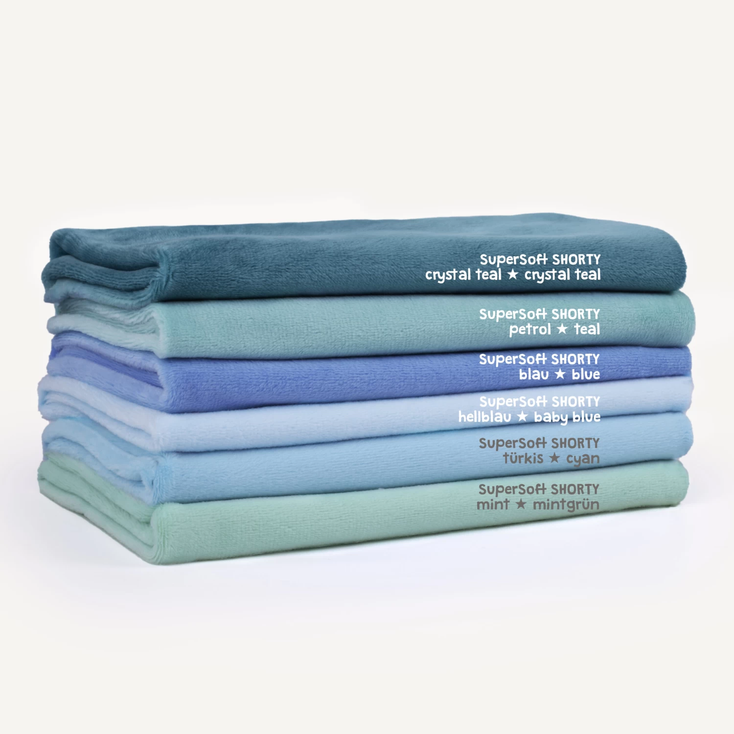 Plüschstoff Petrol – 1,5 Mm SuperSoft SHORTY 5 Plüschstoff Petrol – 1,5 Mm SuperSoft SHORTY – Bild 5