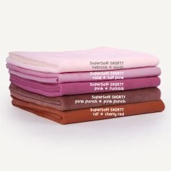 Plüschstoff Rot – 1,5 Mm SuperSoft SHORTY -Kullaloo stoffstapel rosa schrift neu