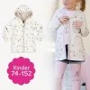 Strickjacke Nähen Mit Schnittmuster Cardigan "CHILLY" Für Kinder