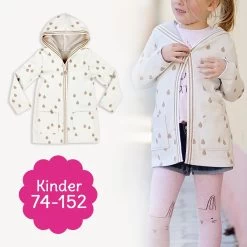 Strickjacke Nähen Mit Schnittmuster Cardigan "CHILLY" Für Kinder