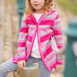 Strickjacke Nähen Mit Schnittmuster Cardigan "CHILLY" Für Kinder -Kullaloo strickjacke naehen schnittmuster cardigan chilly kinder 1 1