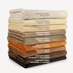 Plüsch Camel / Beige – 1,5 Mm SuperSoft SHORTY -Kullaloo supersoft brauntoene 5 farbbezeichnungen 4