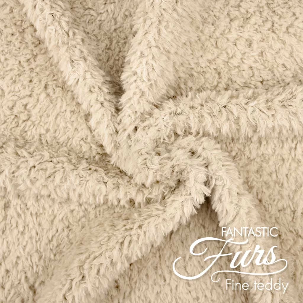 Teddy Stoff Meterware Beige (macadamia) – 10 Mm Fine Teddy ✶ FANTASTIC Furs 1 Teddy Stoff Meterware Beige (macadamia) – 10 Mm Fine Teddy ✶ FANTASTIC Furs