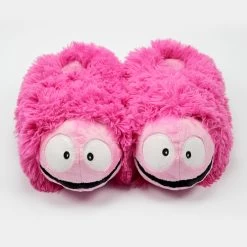 Zotteliger Langhaarplüsch Pink / Fuchsia – 20 Mm SuperSoft SHAGGY -Kullaloo zottel pluesch stoff naehbeispiel hausschuhe