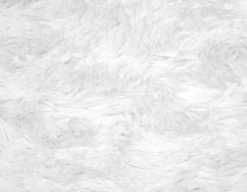 SHANNON Zottelplüsch Weiß – 30 Mm Flor – 0,5m